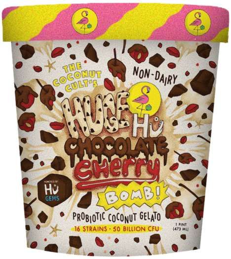 Probiotic Coconut Gelato Treats
