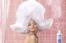 Voluminous Soap Hairdos