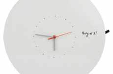 Dry-Erase Wall Clocks