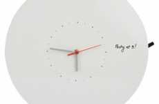 Dry-Erase Wall Clocks