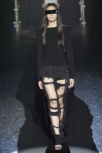 Ripped Black Jeans Image 6