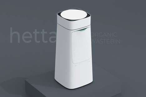 Organic Matter-Drying Trash Cans