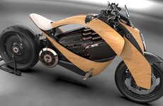 Organically Accented Motorcycles