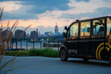 Self-Driving Shuttle Launches