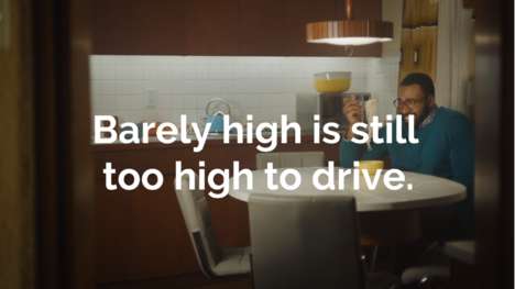 Humorous Anti-Cannabis Driving Campaigns