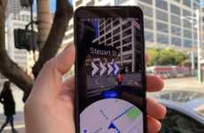 App-Based AR Walking Directions