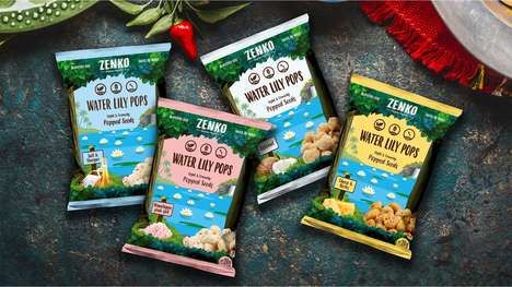 Floral Popped Seed Snacks