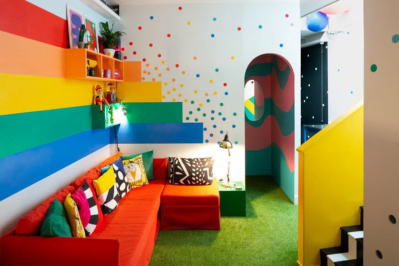 Expressive Rainbow-Inspired Abodes
