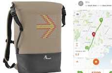 Automated Cyclist Signal Backpacks