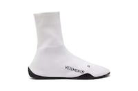 Luxe Sock-Like Laced Sneakers Image 2