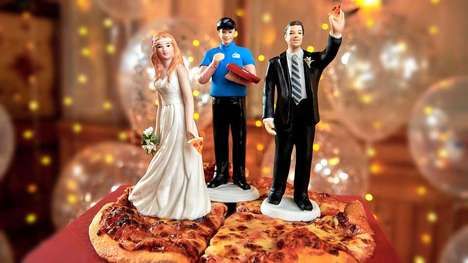 Celebratory Wedding Pizzas
