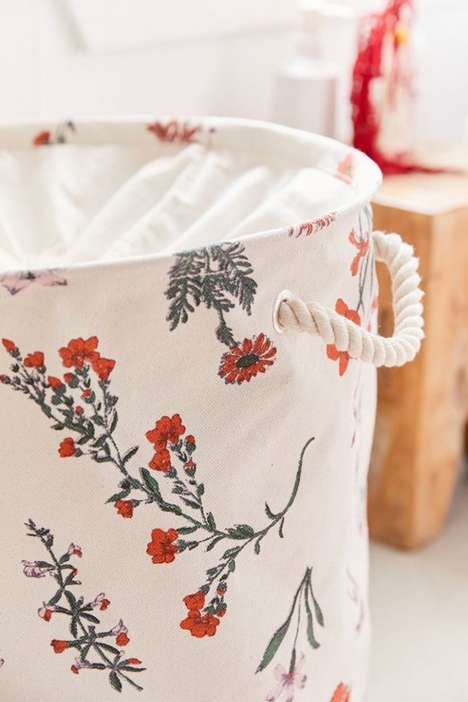 Rustic Floral Laundry Bags