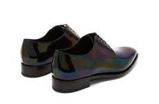 Iridescent 90s-Themed Luxe Shoes