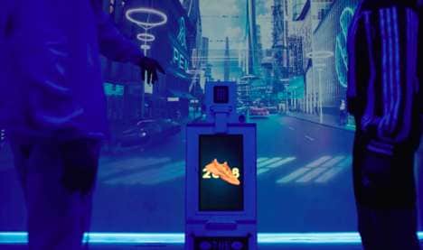 Futuristic Newsstand Pop-Ups