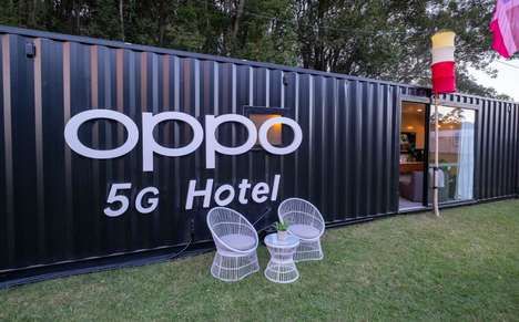 5G-Enabled Shipping Container Hotels