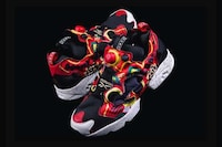 Busily Patterned Chunky Sneakers Image 3