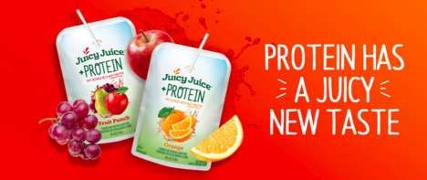 Protein-Enriched Fruit Juices