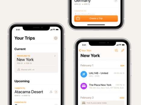 Flight-Organizing Travel Apps