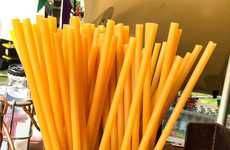 Pasta-Based Sustainable Drinking Straws