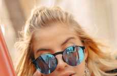 GPS-Enabled Folding Sunglasses