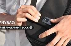 Fingerprint Lock-Enabled Bags
