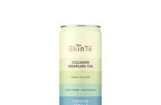 Sparkling Collagen-Infused Teas