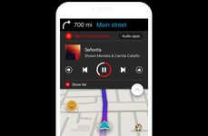 Navigation App Music Integration