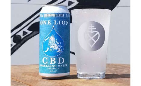 Sparkling CBD-Infused Waters