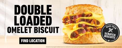 Omelet-Stuffed Sandwiches