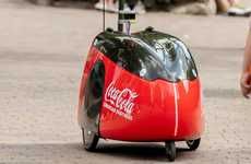 Drink-Delivering Theme Park Robots