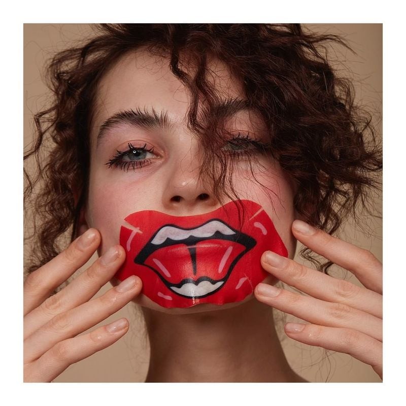 Comically Oversized Lip Masks