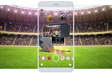 Football-Themed Social Media Lenses