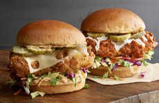 Beer-Battered Chicken Sandwiches