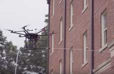 Building-Cleaning Drones