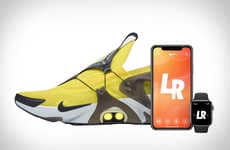 Self-Lacing Huarache Sneakers