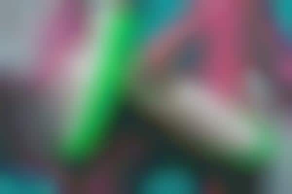 Vividly Colored Shoe Soles
