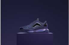 Purple-Infused Footwear Branding