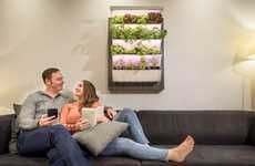 Intelligent Wall-Mounted Gardens