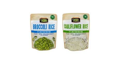 Microwaveable Vegetable Rice Pouches