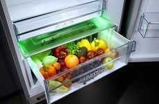 Illuminating Vegetable Drawers