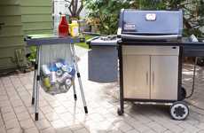 Collapsible Travel-Friendly Disposal Bins