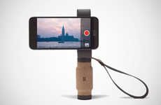 Naturalistic Smartphone Handle Mounts