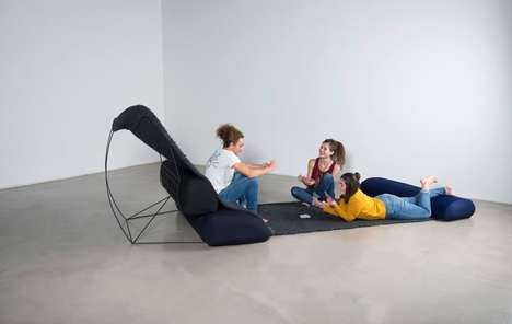 Artistic Three-in-One Sofas