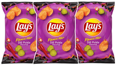 Spicy Dill Pickle Chips