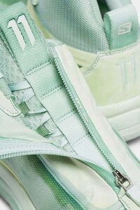 Mint Green Chunky Sneakers Image 3