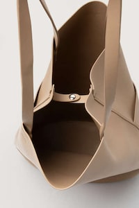 Slouchy Open Tote Bags Image 6