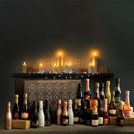 Sparkling Wine-Filled Advent Calendars