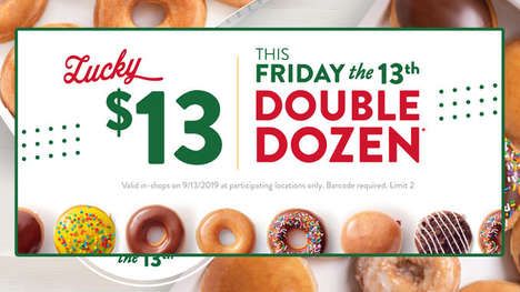 Unlucky Day Donut Promotions