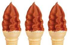 Pumpkin Spice-Coated Ice Creams