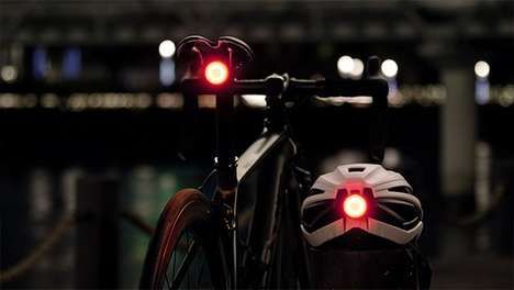Motion-Sensing Safety Bike Lights